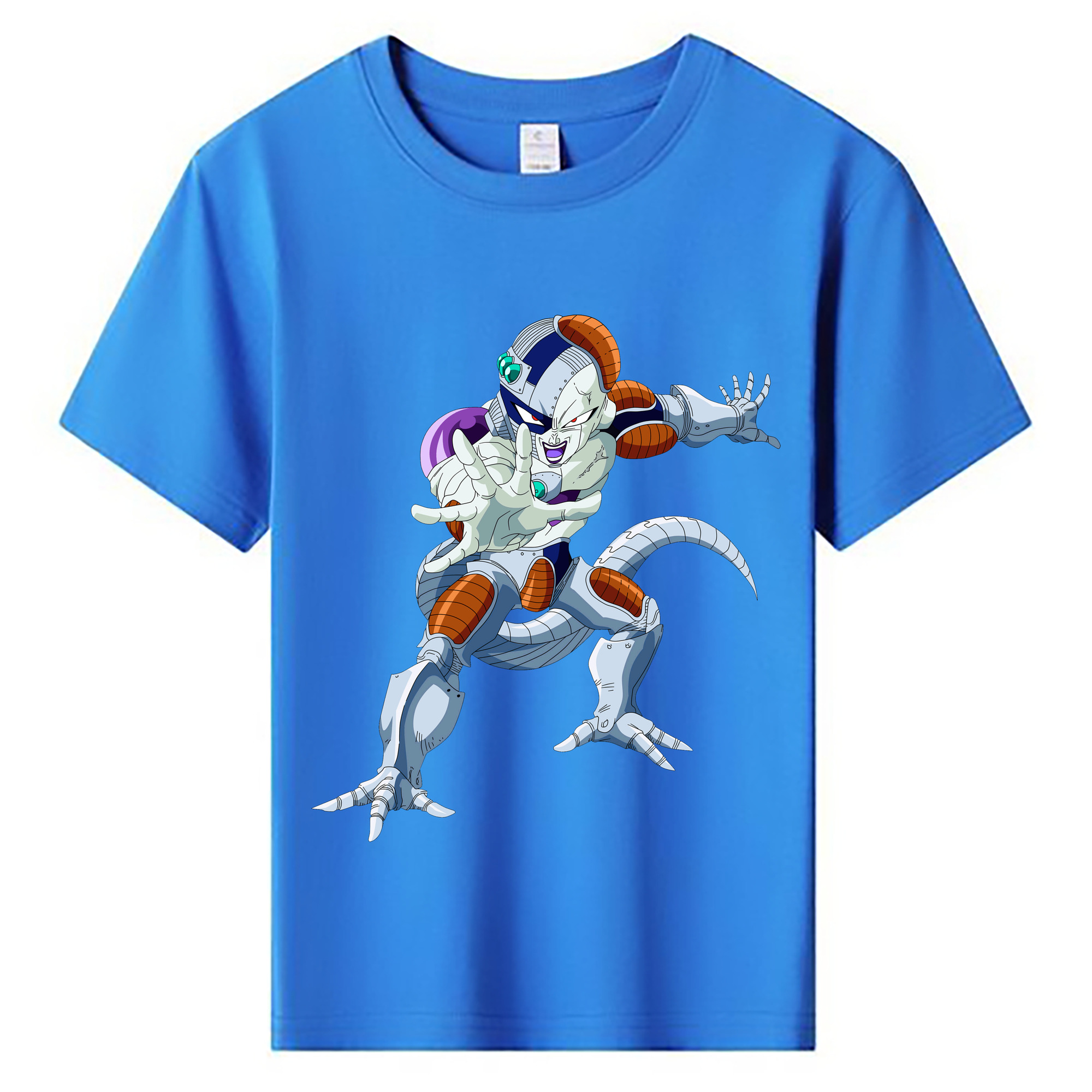 （画像用） ドラゴンボール フリーザ DRAGON BALL Frieza 綿100％キッズTシャツ（フロントプリント）